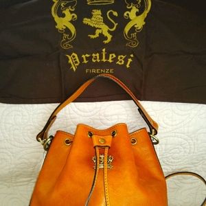 Pratesi Firenze Italian Leather Handbag